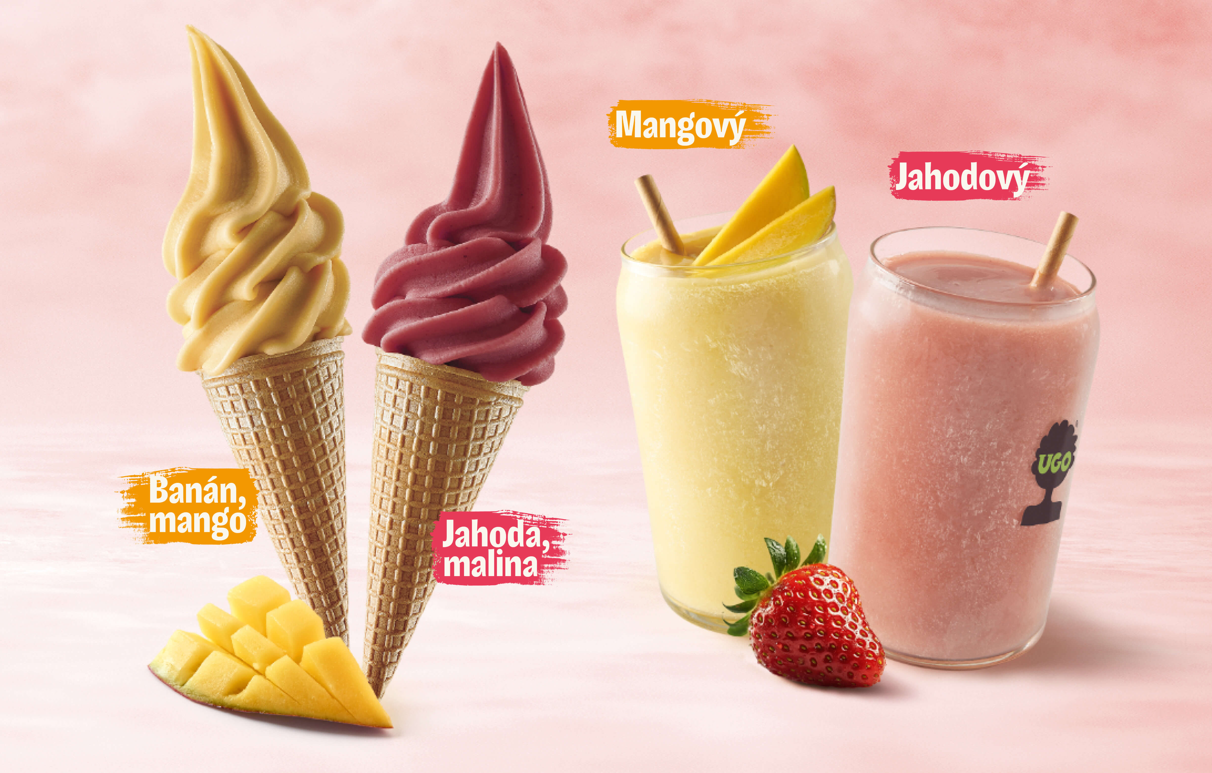 UGO zmrzlina a shake: mls&aacute;n&iacute; bez v&yacute;čitek